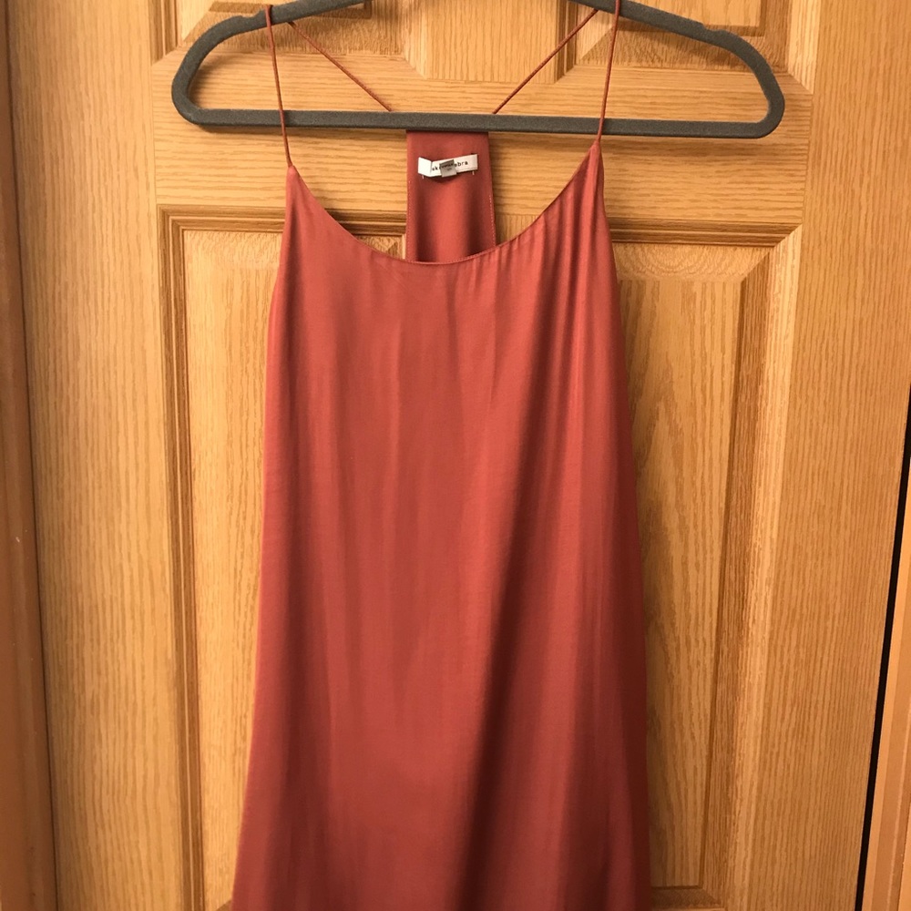 Mauve flowy dress